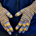 Fingerhandschuhe stricken